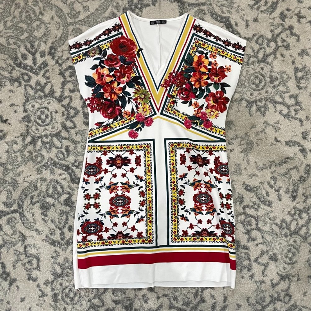 Zara Floral Print Dress